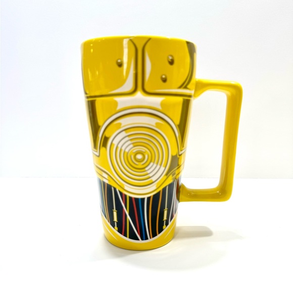STAR WARS C3PO DISNEY STORE TALL 16oz LATTE MUG - Picture 2 of 8